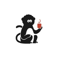 Monkey Coffee Cup