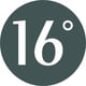 16 Degrees Coffee and Groceries logo