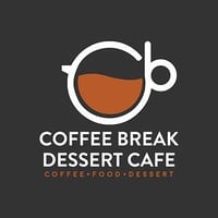 Coffee break & dessert cafe logo